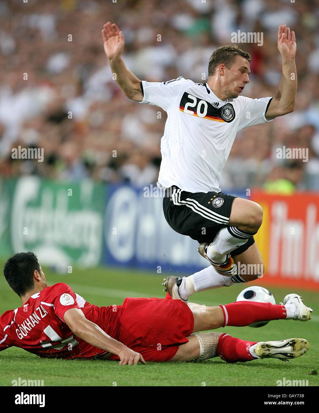 Soccer UEFA European Championship 2008 Semi Final Germany v