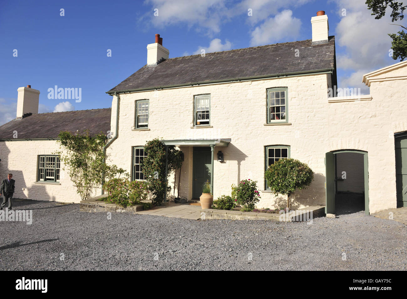 A view of the Prince of Wales and the Duchess of Cornwall's private
