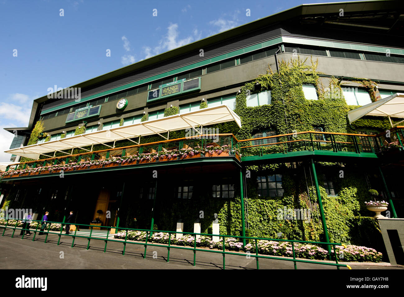 Tennis - Wimbledon Championships 2008 - Day Three - The All England Club. General view of the All England Lawn Tennis Club (AELTC) Stock Photo