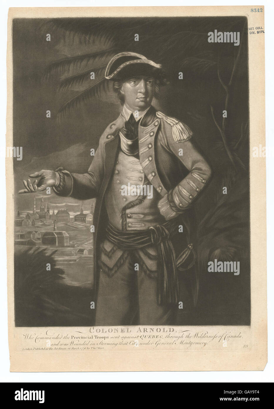 Colonel arnold photograph hi-res stock photography and images - Alamy