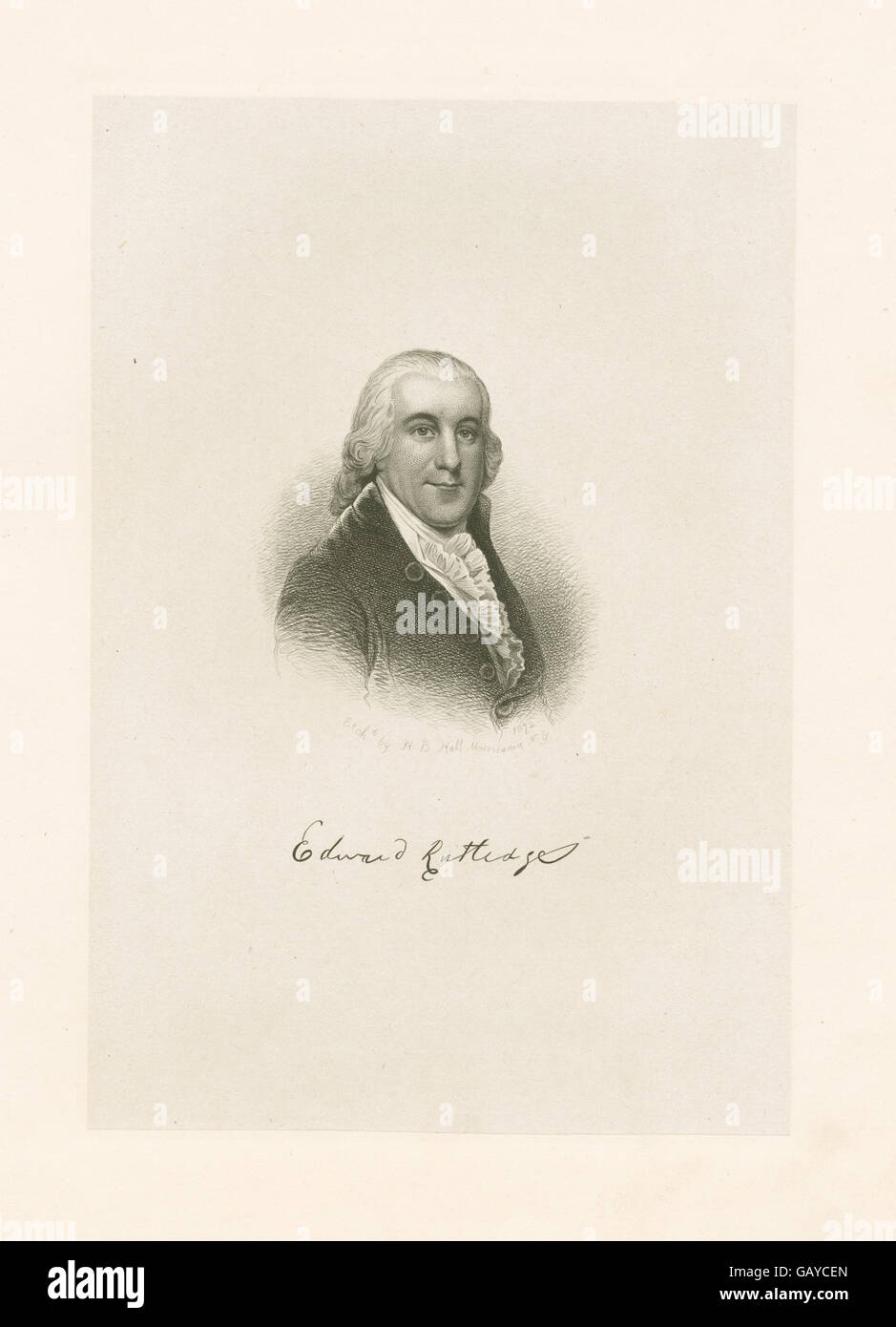 Edward Rutledge ( b13512822423197 Stock Photo Alamy