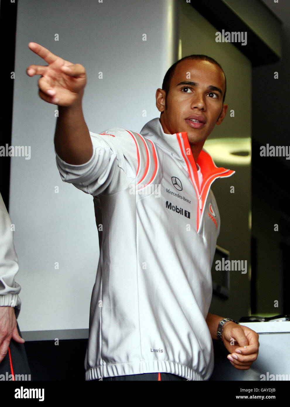 Formula One Motor Racing - British Grand Prix - Paddock Day - Silverstone Stock Photo