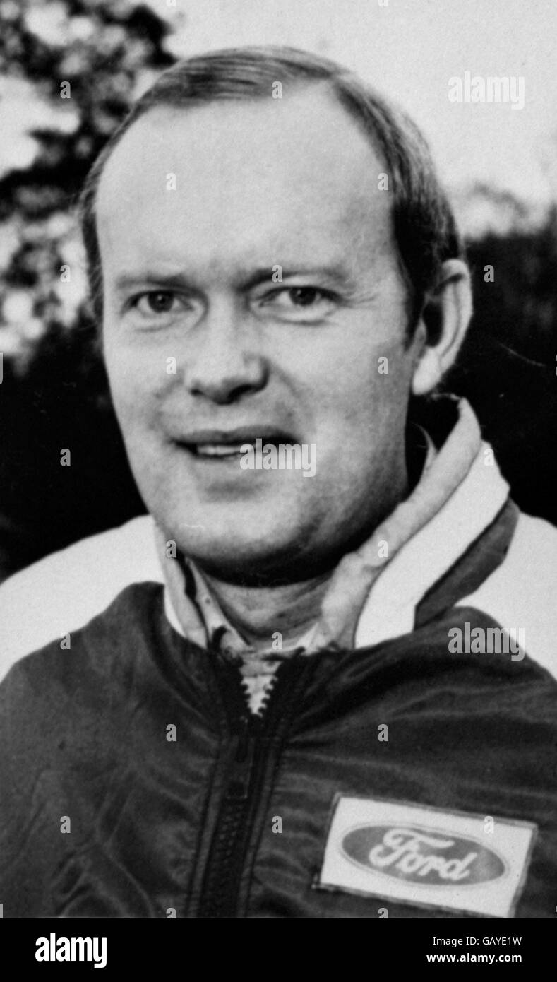 Rallying, Bjorn Waldegard. Bjorn Waldegard, Swedish rally driver Stock