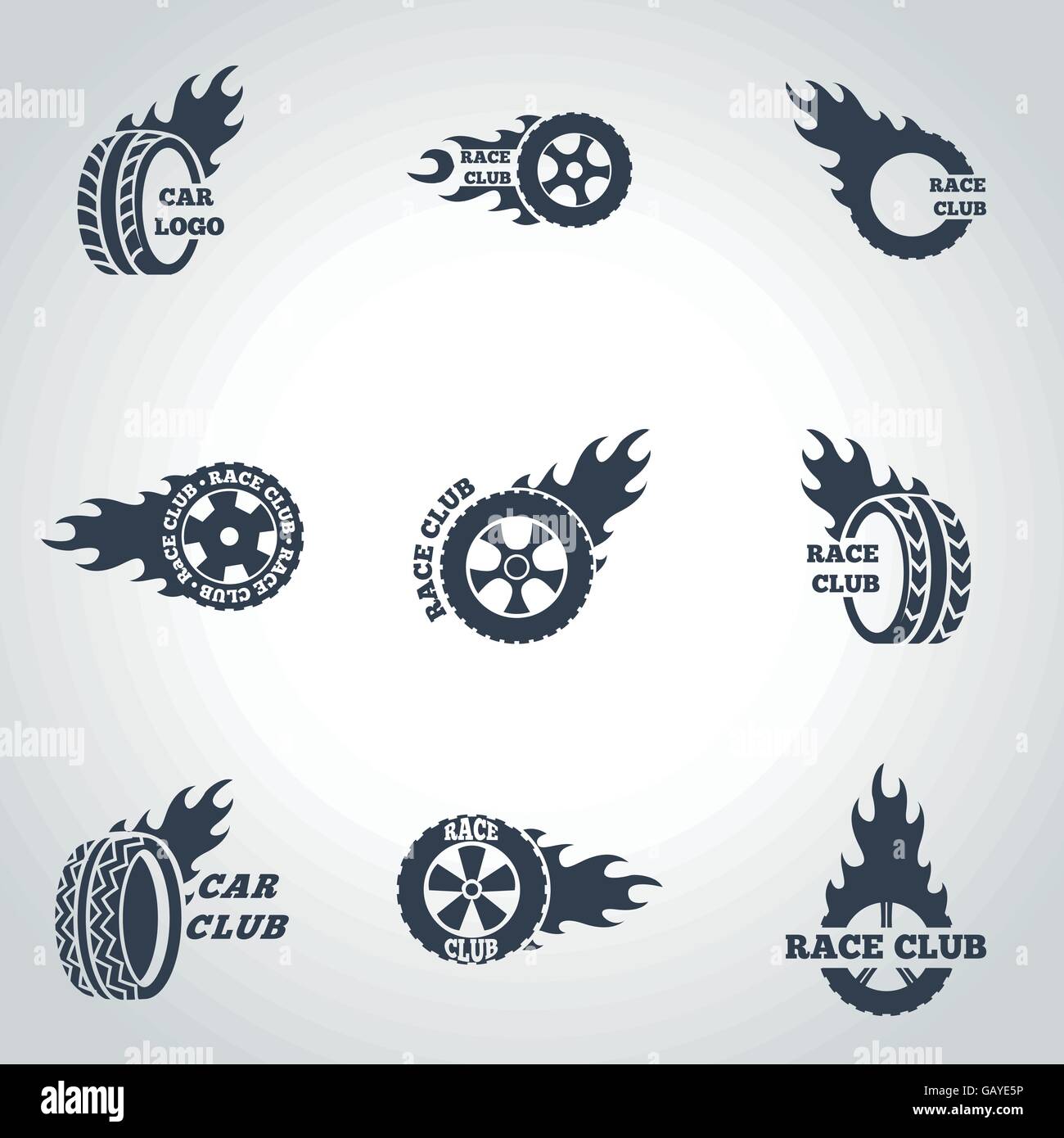 Vector black Racing labels icon set Stock Vector Image & Art - Alamy