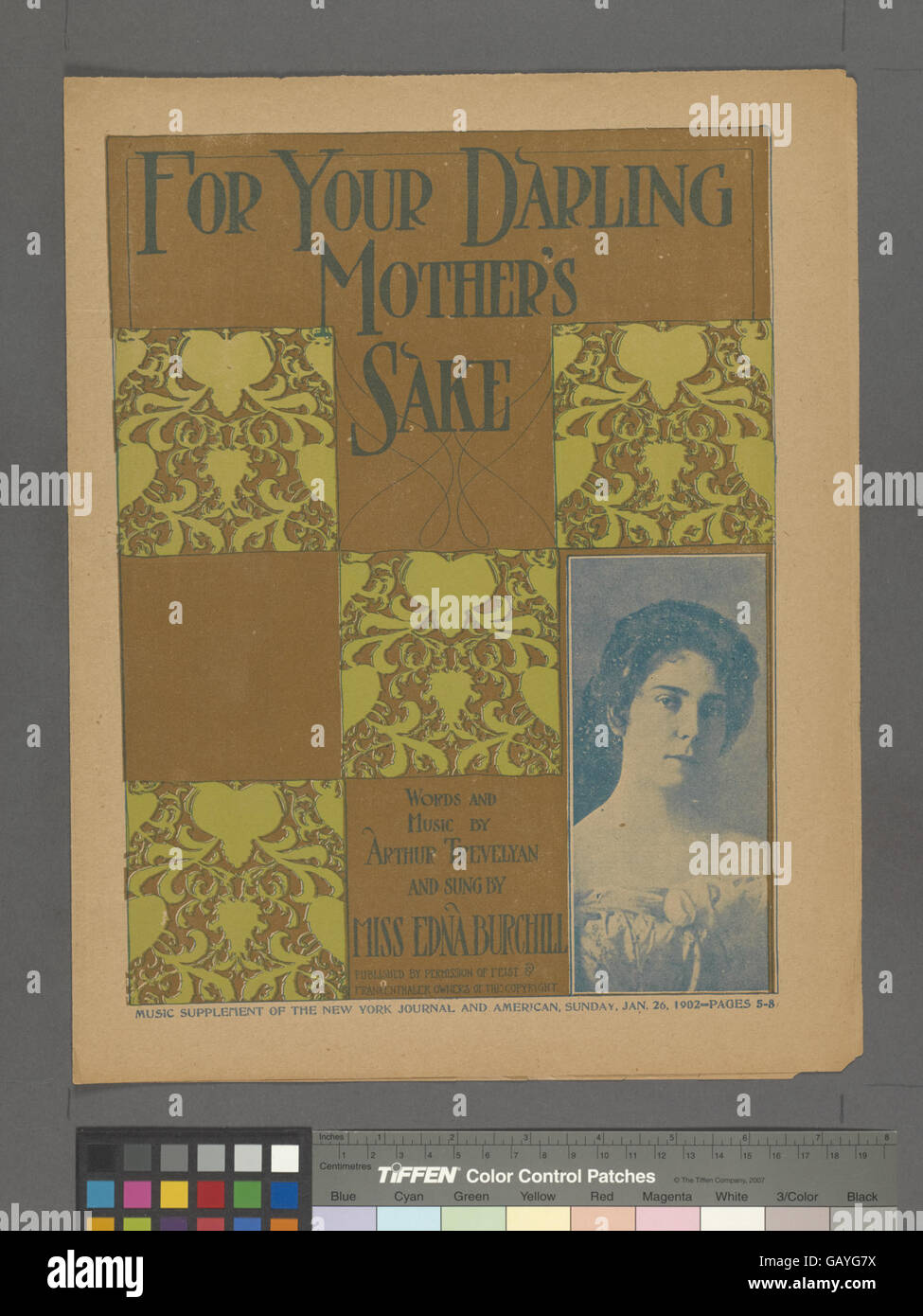 Darling Mother Rice 'For Your Darling Mother's Sake' is likely a sentimental song or ...