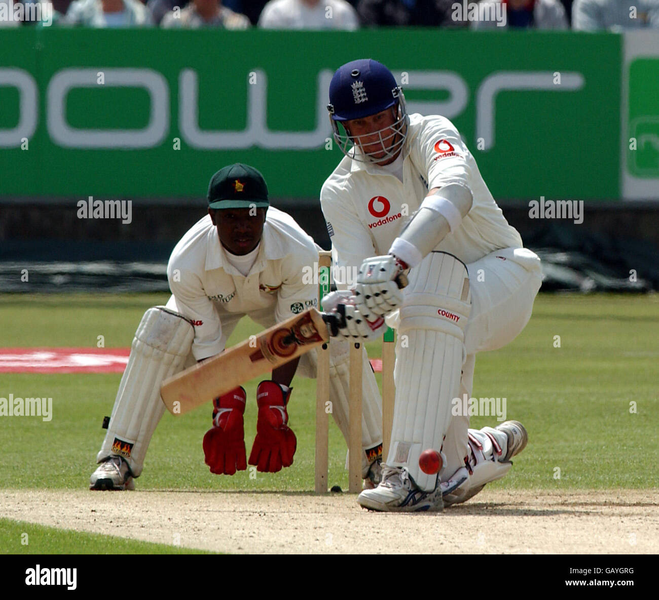 Cricket Second npower Test England v Zimbabwe Stock Photo Alamy