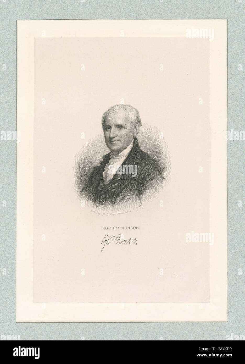 Egbert Benson ( NYPG97F82421147 Stock Photo Alamy