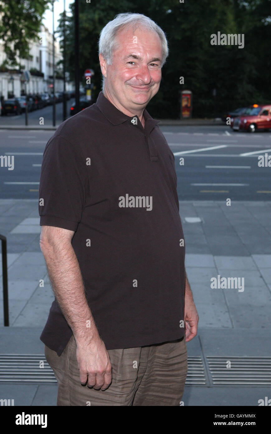 Paul Gambaccini arriving at the Harper Collins summer party for distinguished authors at the Victoria and Albert Museum, central London. Stock Photo