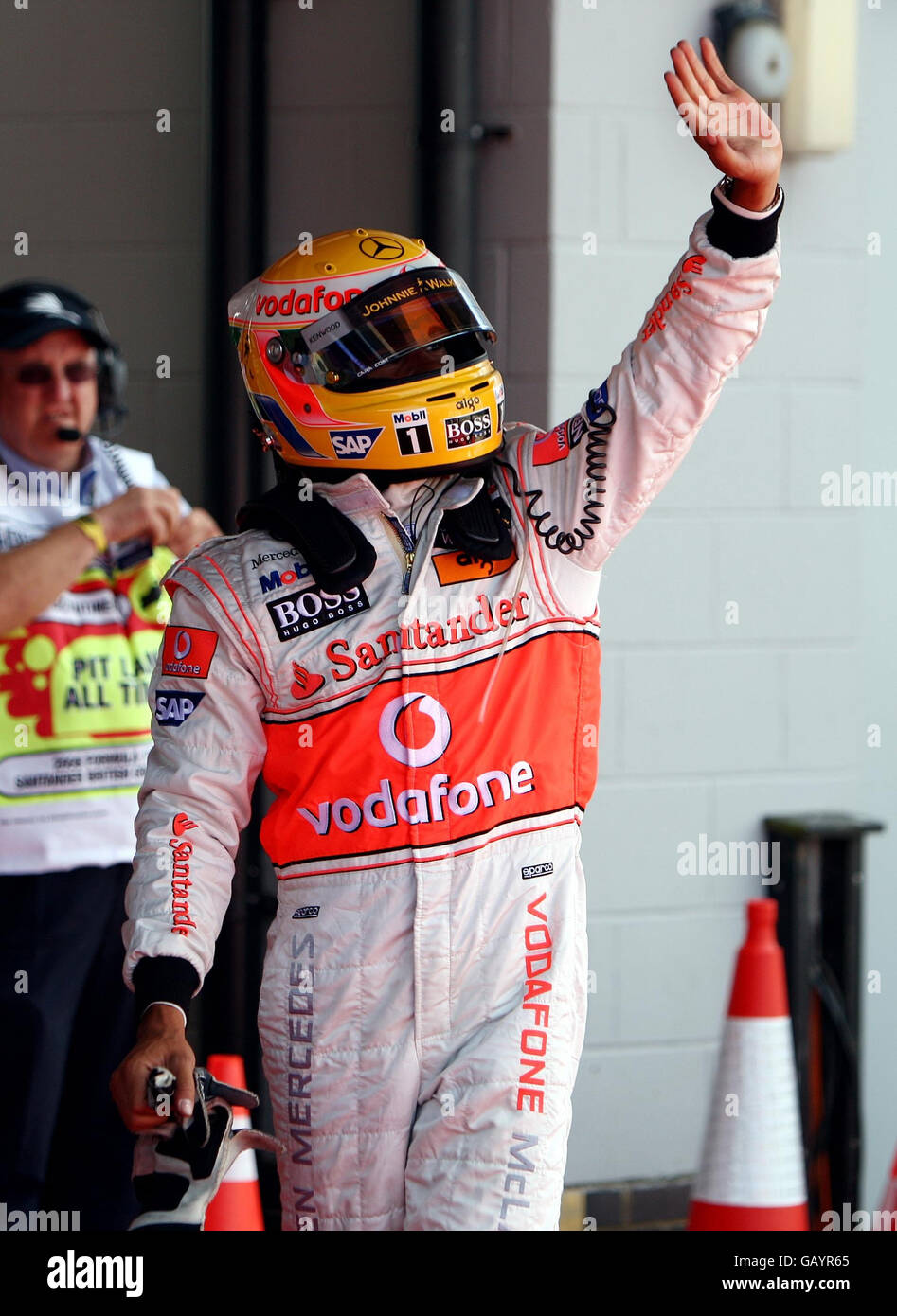 Formula One Motor Racing British Grand Prix Qualifying Day