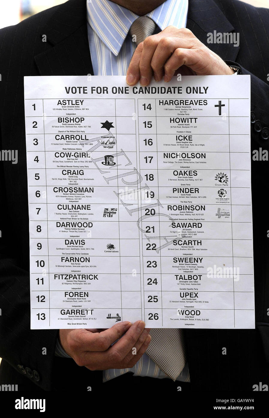 Voting stations hi-res stock photography and images - Alamy