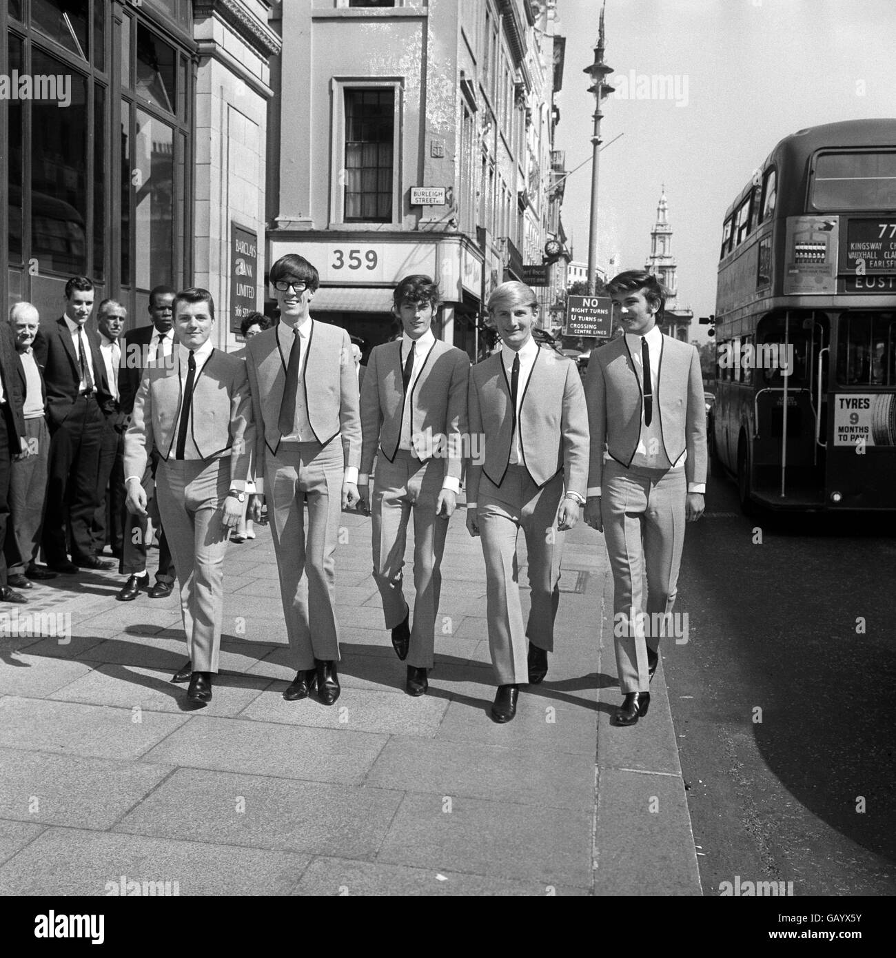 British Pop Music - The 1960s - The Takers - London - 1964 Stock Photo