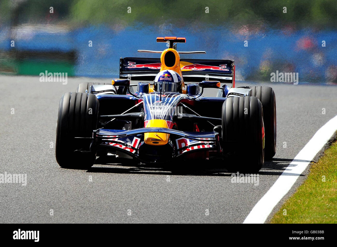 Formula one motor racing british grand prix practice hi-res stock ...