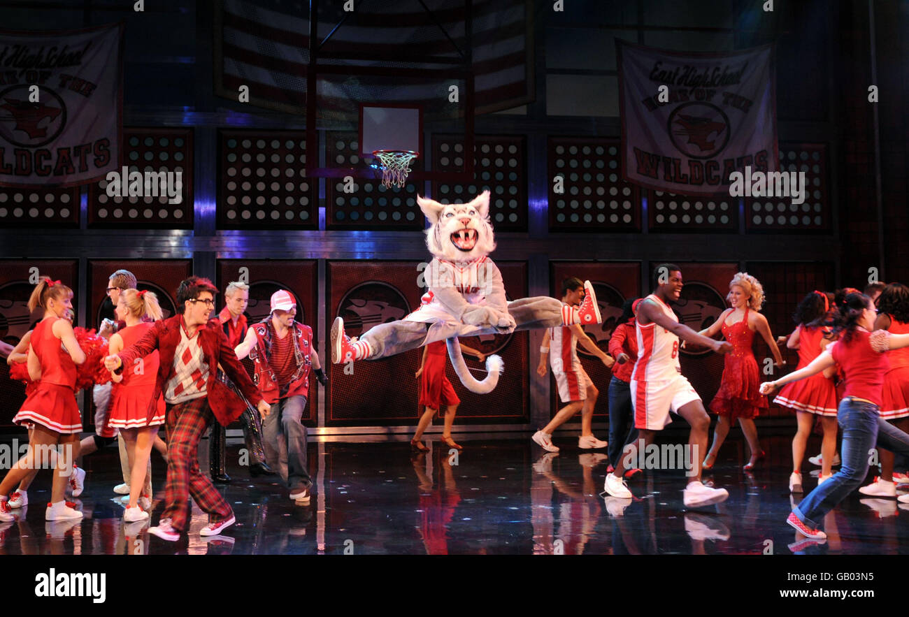 High School Musical Photocall London. The cast during a photocall for