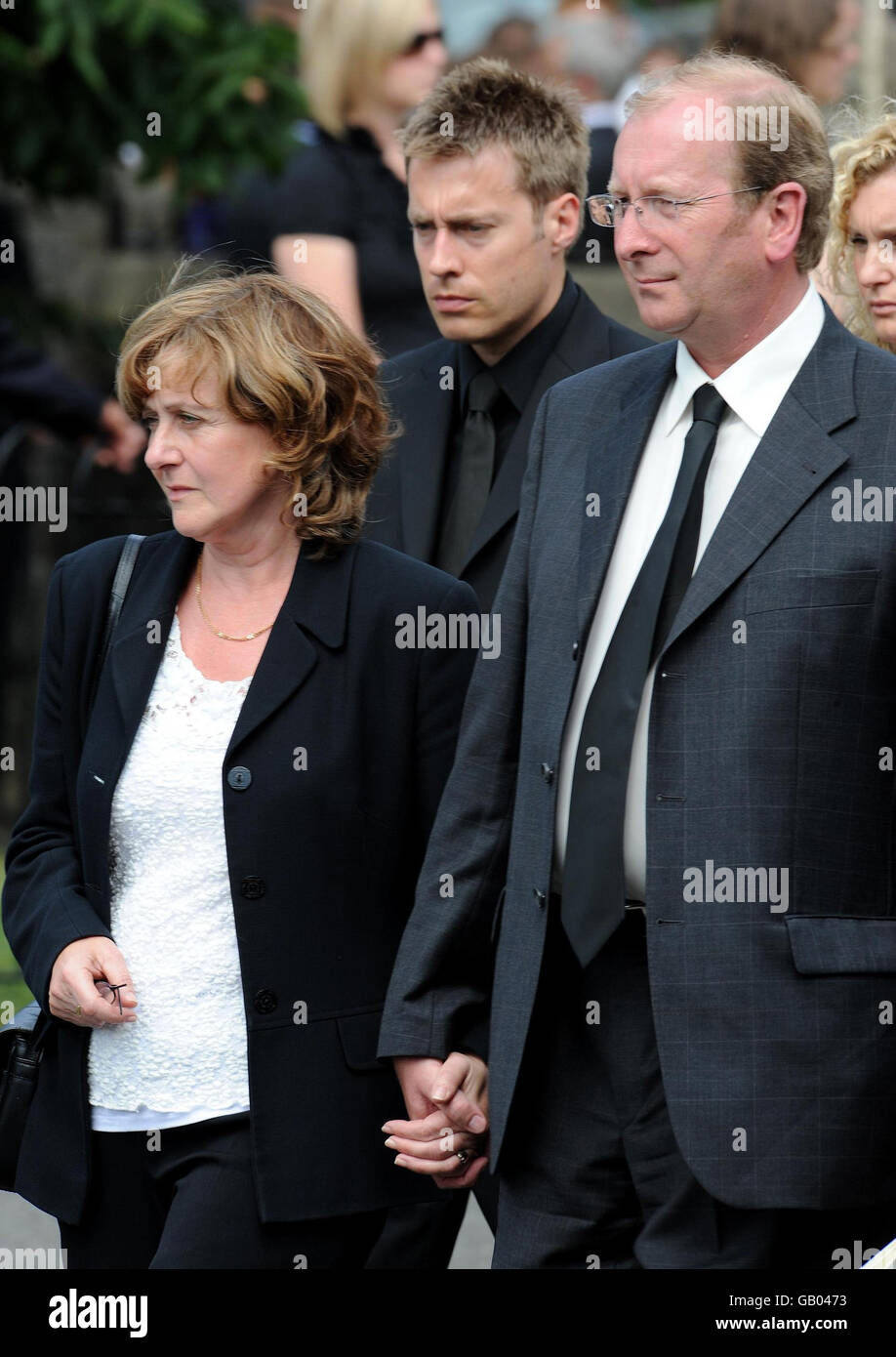 Funeral of Corporal Sean Reeve Stock Photo - Alamy