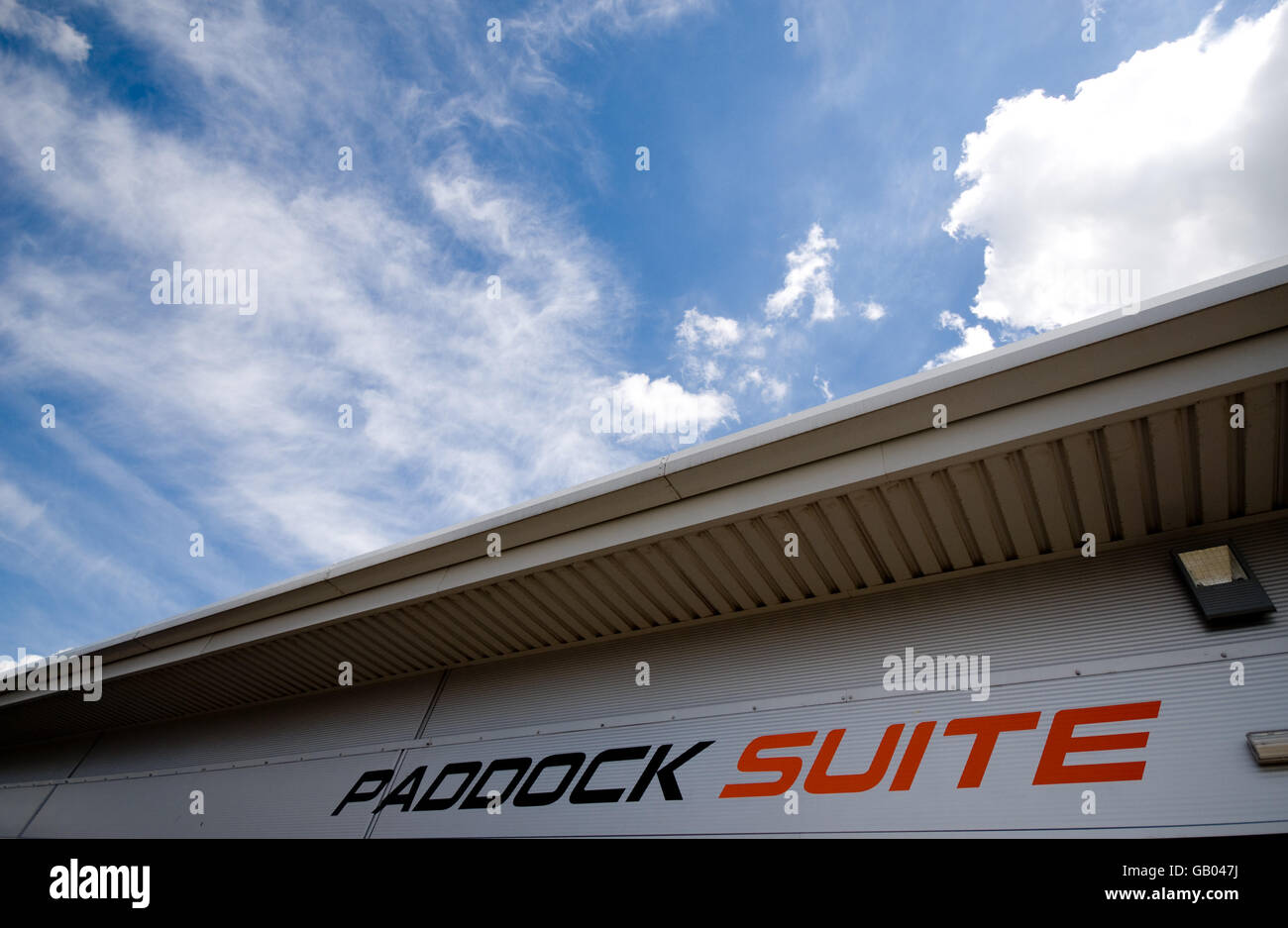 Motor Sport - Donington Park Stock Photo