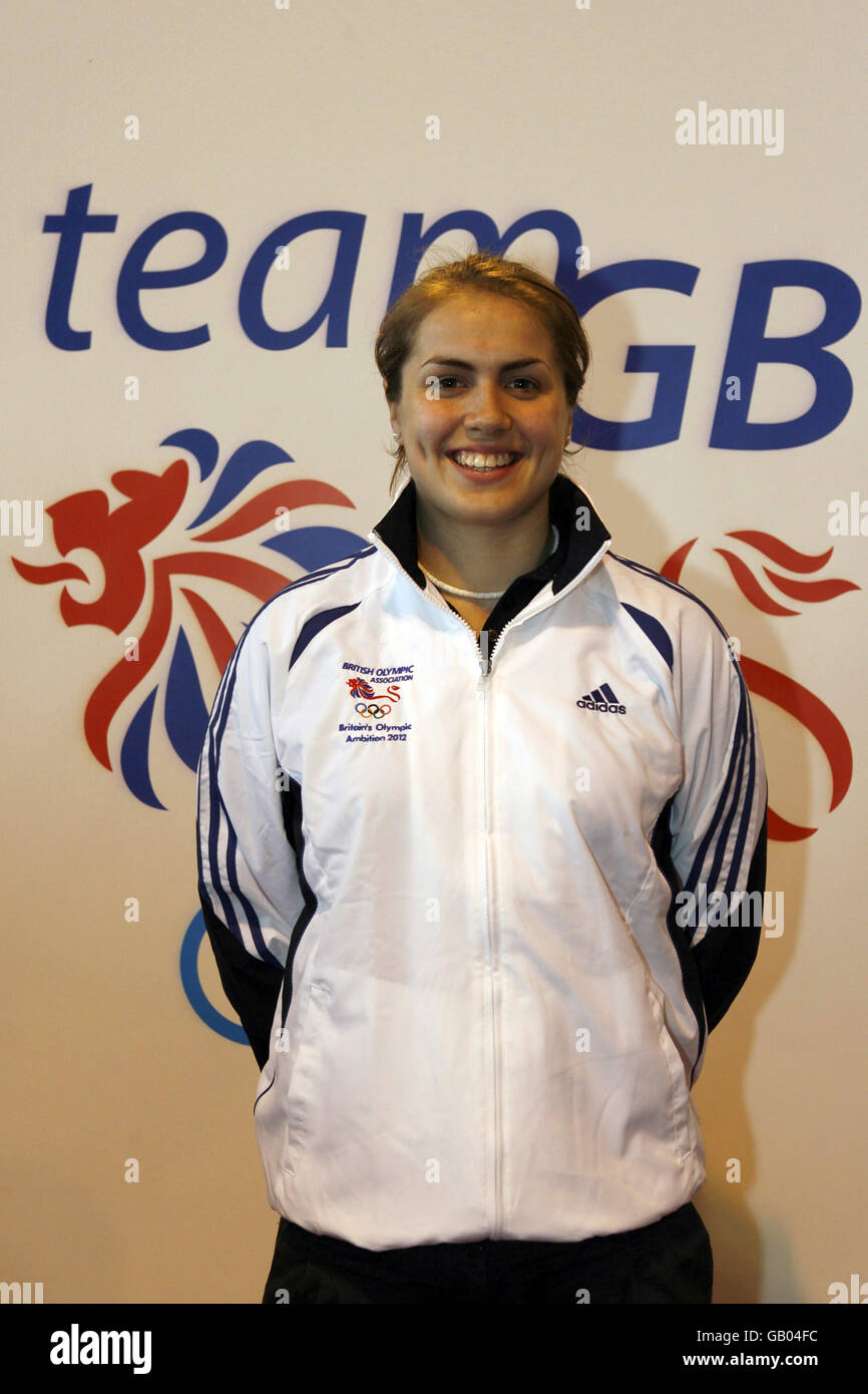 Grace Carter (Indoor Volleyball) during Britain's Olympic Ambition 2012