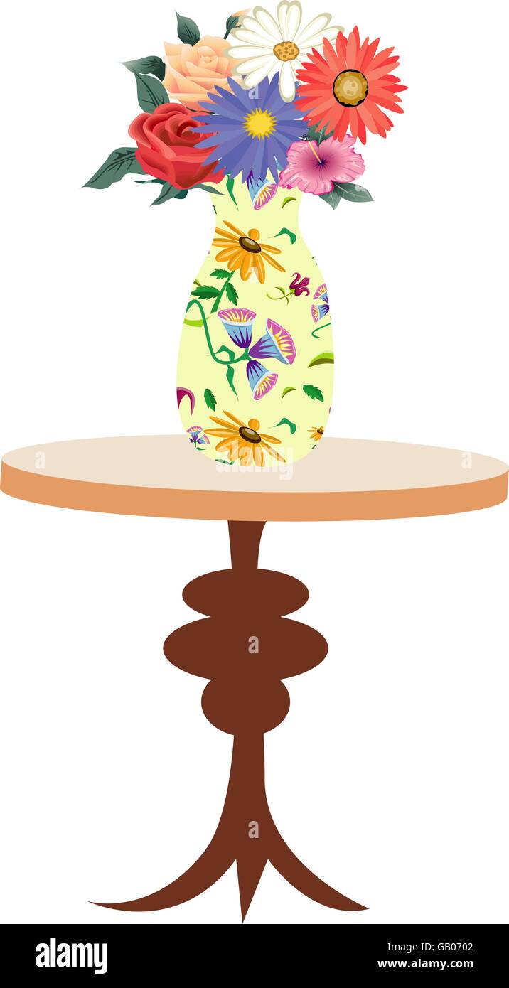 Bouquet of flowers Stock Vector Image & Art - Alamy