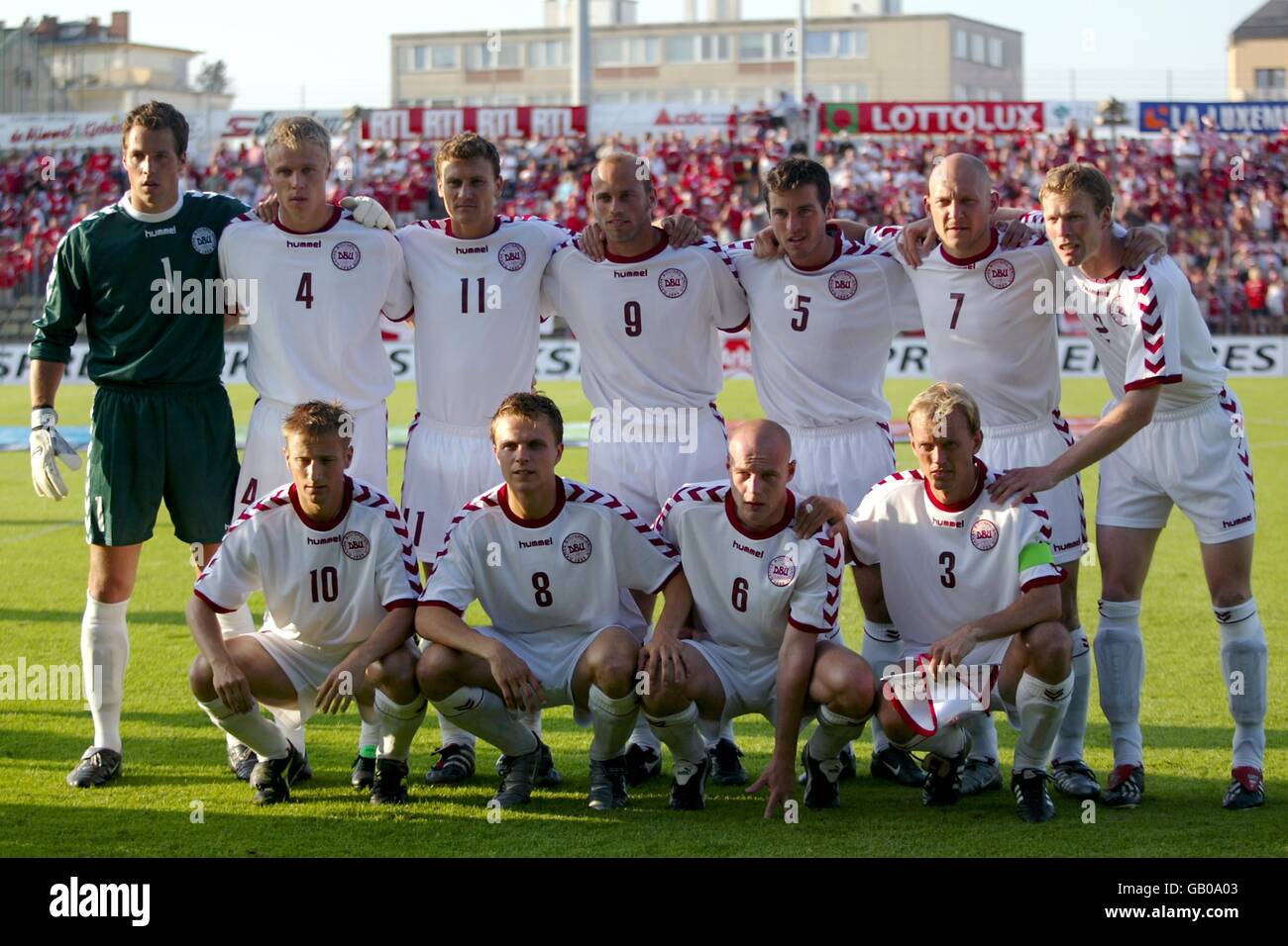 Soccer European Championships 2004 Qualifier Group Two Luxembourg