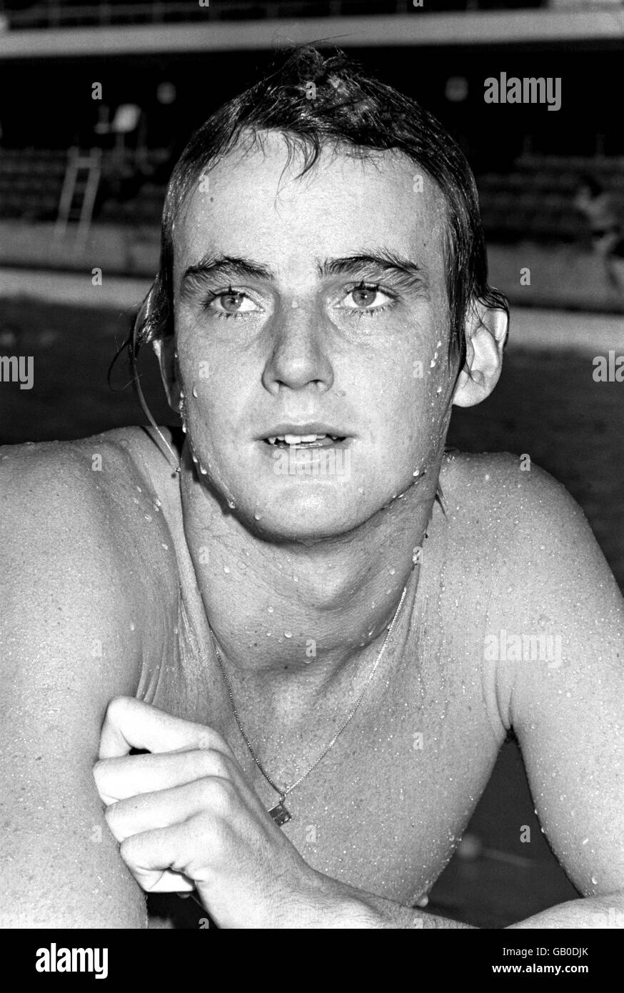 Swimming. Steve Holland Stock Photo