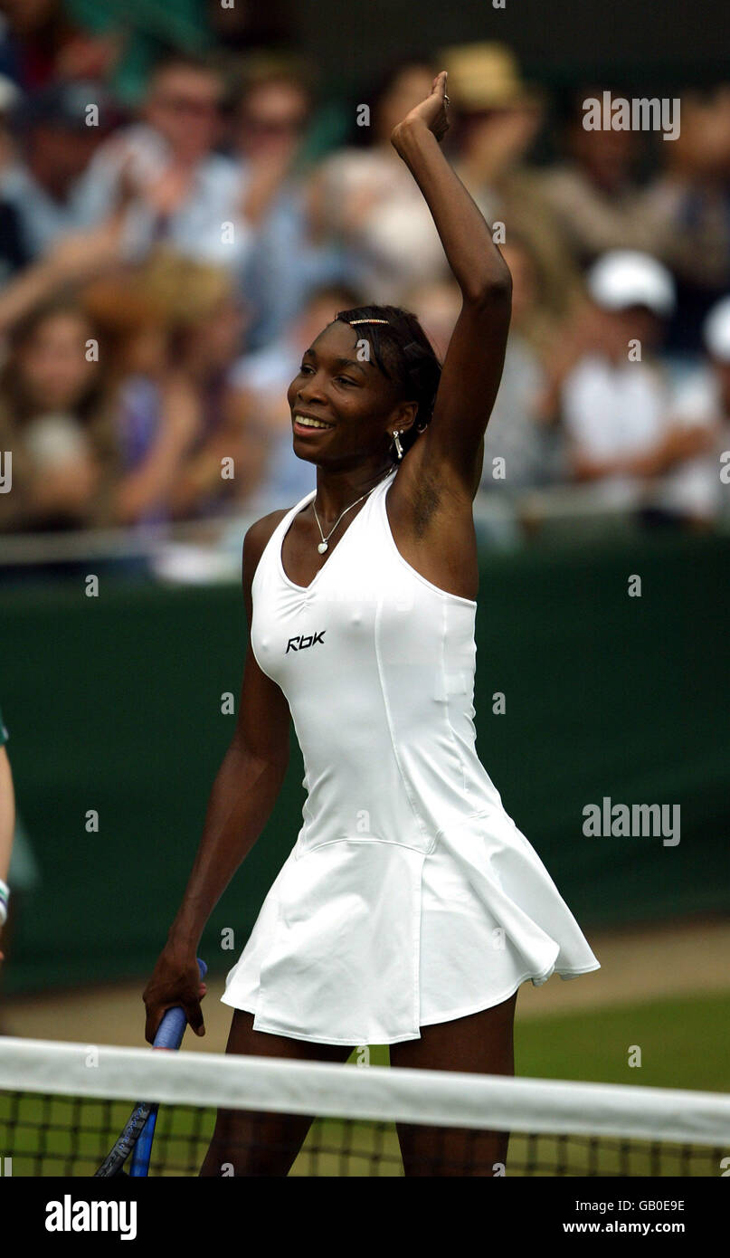 Tennis wimbledon 2003 fourth round venus williams v vera zvonareva hi