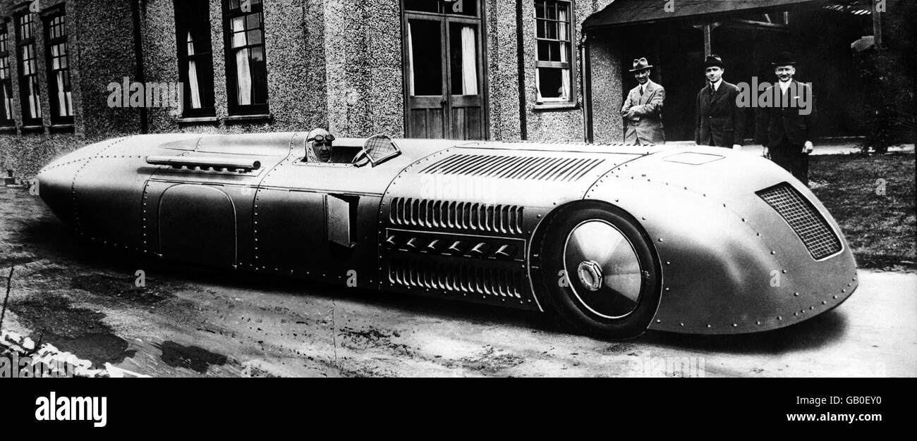 Motor Sports World Land Speed Record Major Sir Henry Seagrave Stock