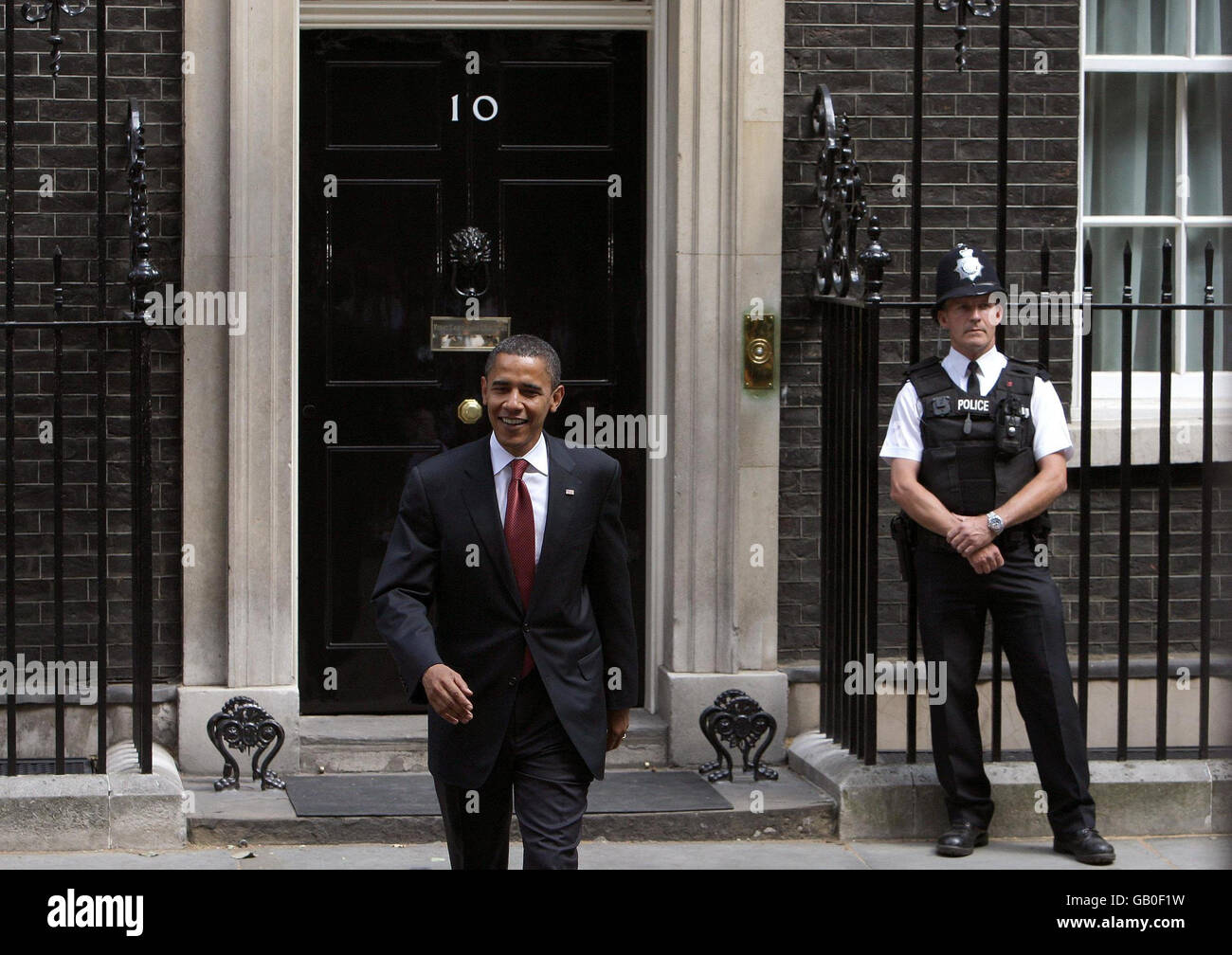 Barack Obama visits the UK Stock Photo - Alamy