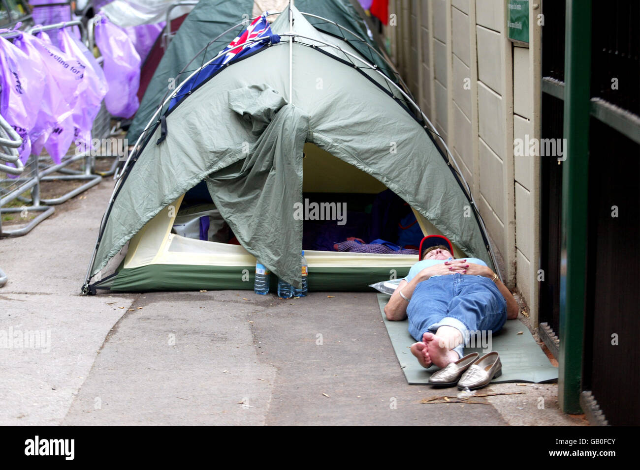 Tennis Wimbledon 2003 Stock Photo Alamy