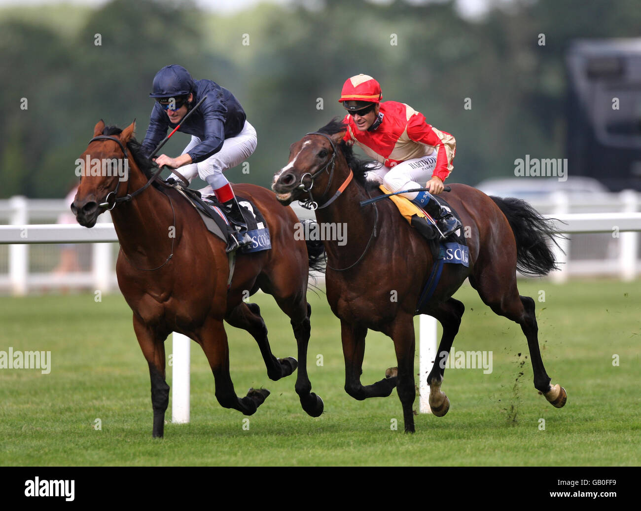 Johnny Murtagh (blue cap) on Duke of Marmalade wins The King VI