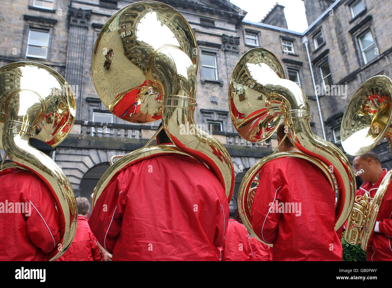 The Golden Eagles in Edinburgh Stock Photo