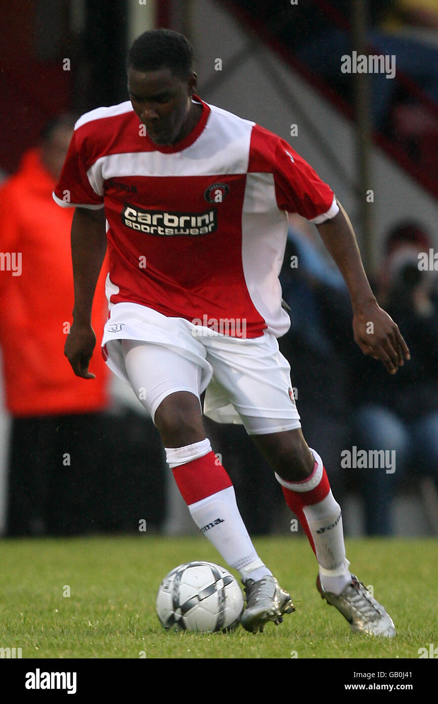 Soccer Friendly Welling United v Charlton Athletic Park View Road. Lloyd Sam, Charlton