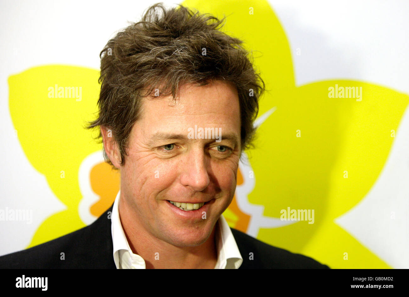 Ambassador for the charity Hugh Grant during a photocall to announce an