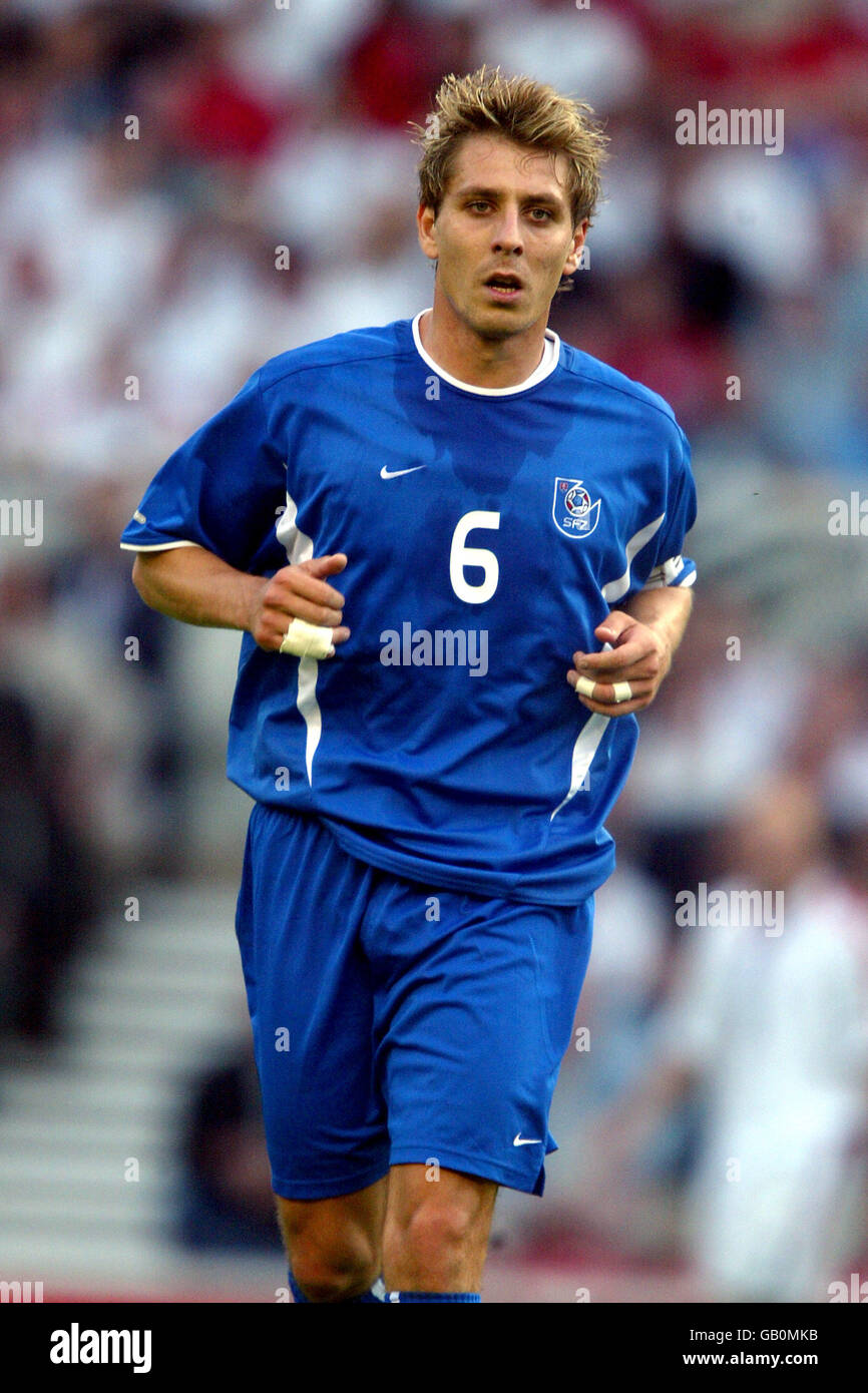 Soccer - European Championships 2004 Qualifier - Group Seven - England v Slovakia Stock Photo