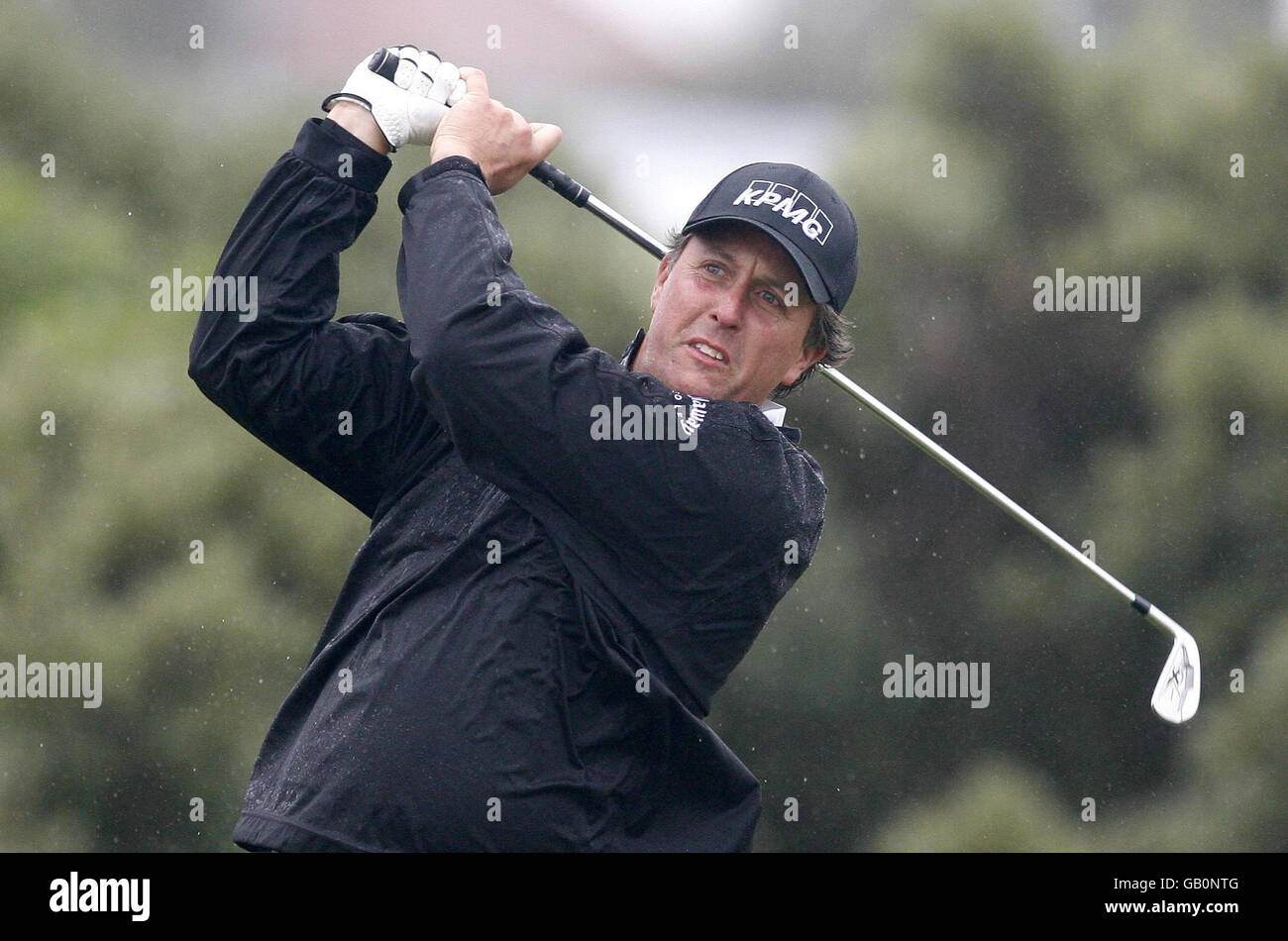 Golf - Open 2008 Championship - Day One - Royal Birkdale Golf Club. USA's Phil Mickelson during Round One of the Open Championship at the Royal Birkdale Golf Club, Southport. Stock Photo