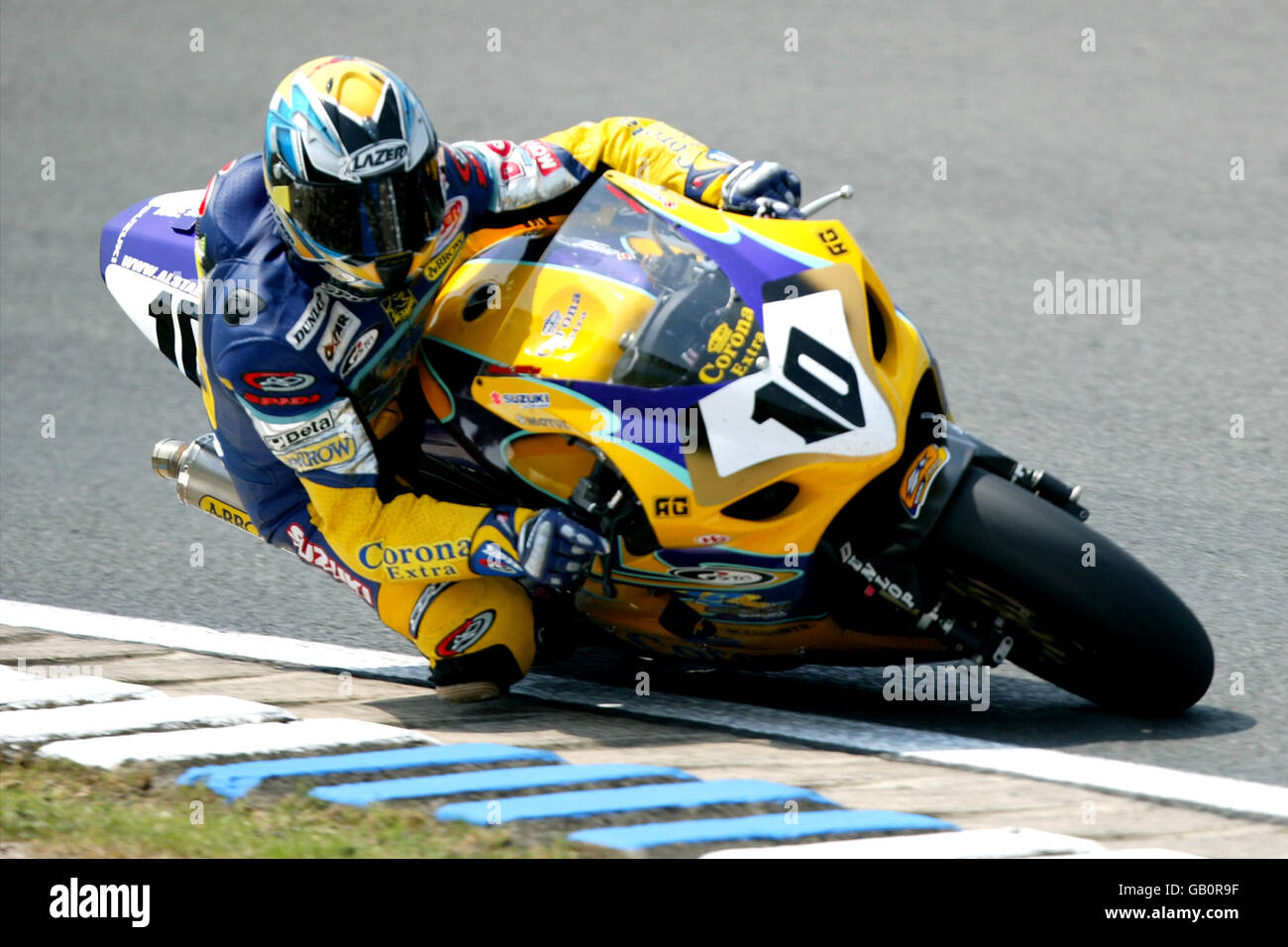 Motorcycling - British Superbike Championship - Silverstone. Gregorio Lavilla, Alstare Suzuki Stock Photo
