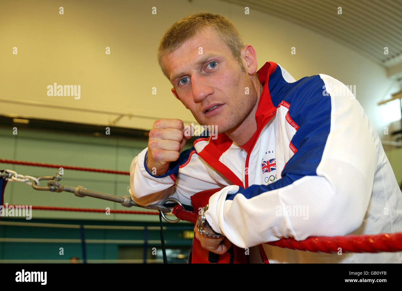 Tony Jeffries Olympics - Team GB Olympic Boxing Media Day - English Institute of