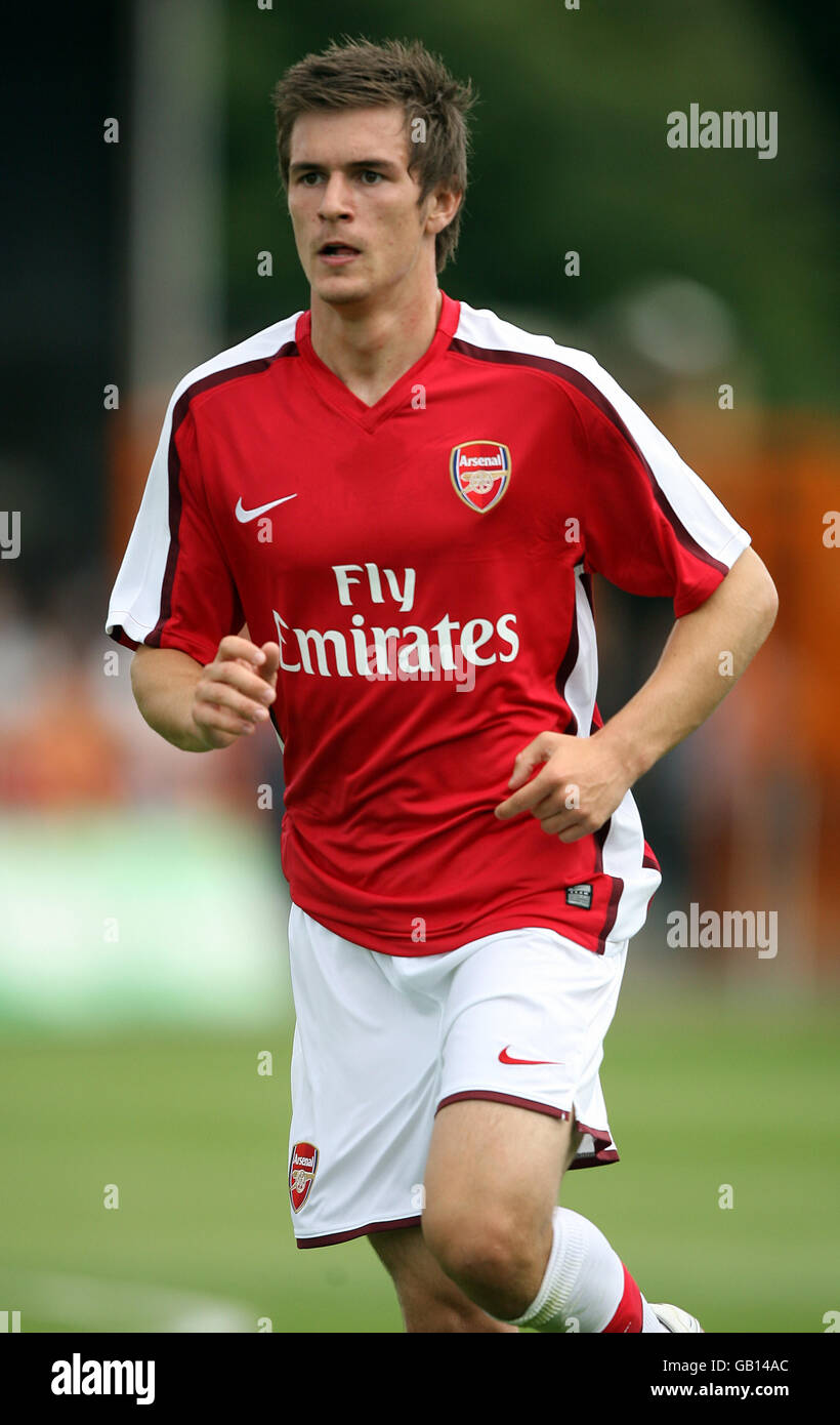 Soccer - Friendly - Barnet v Arsenal - Underhill Stadium Stock Photo ...