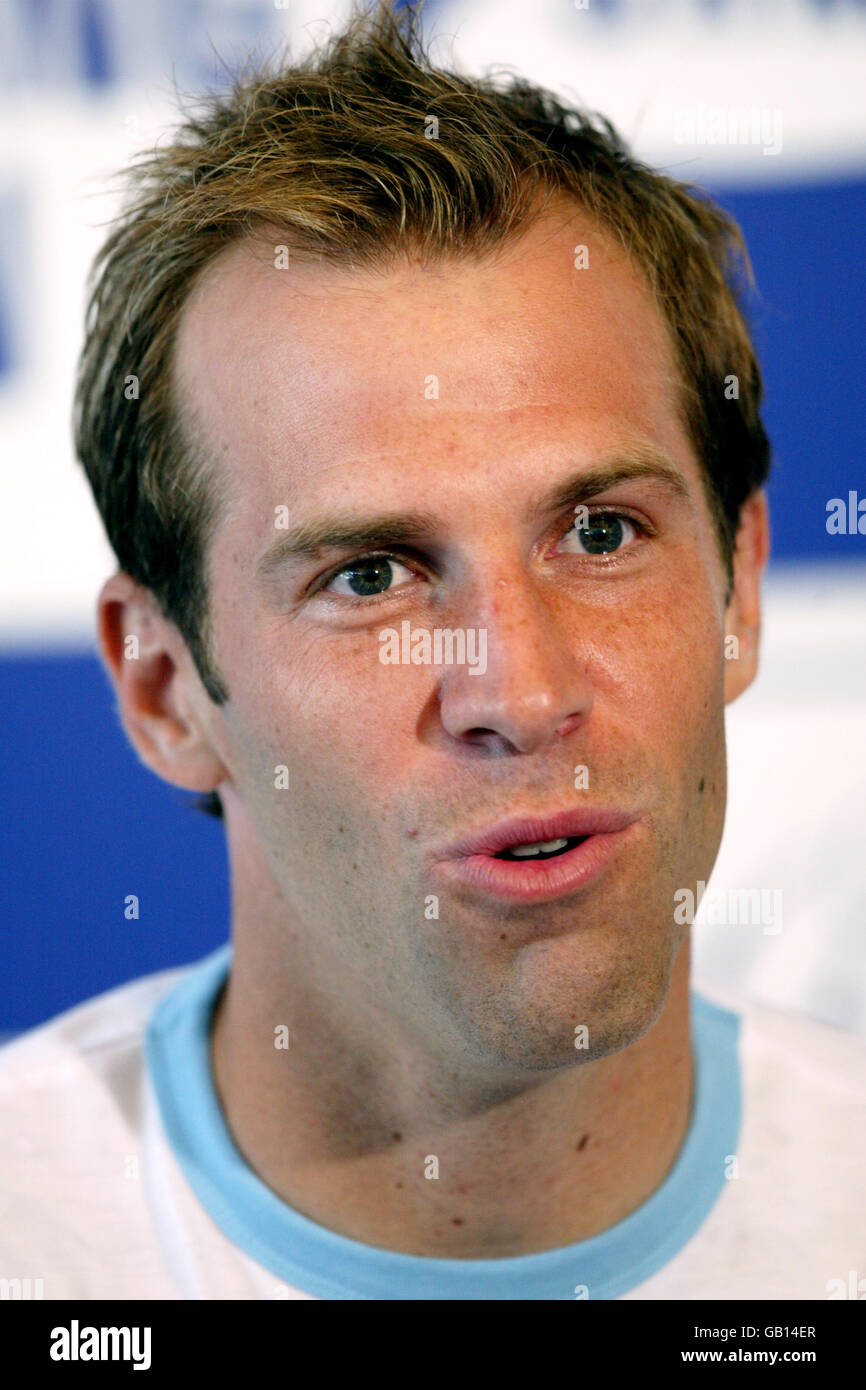 Tennis Nottingham Open 2003 First Round Stock Photo Alamy