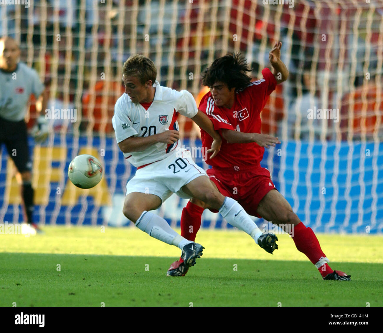 Soccer - FIFA Confederations Cup 2003 - Group B - Turkey v USA Stock Photo
