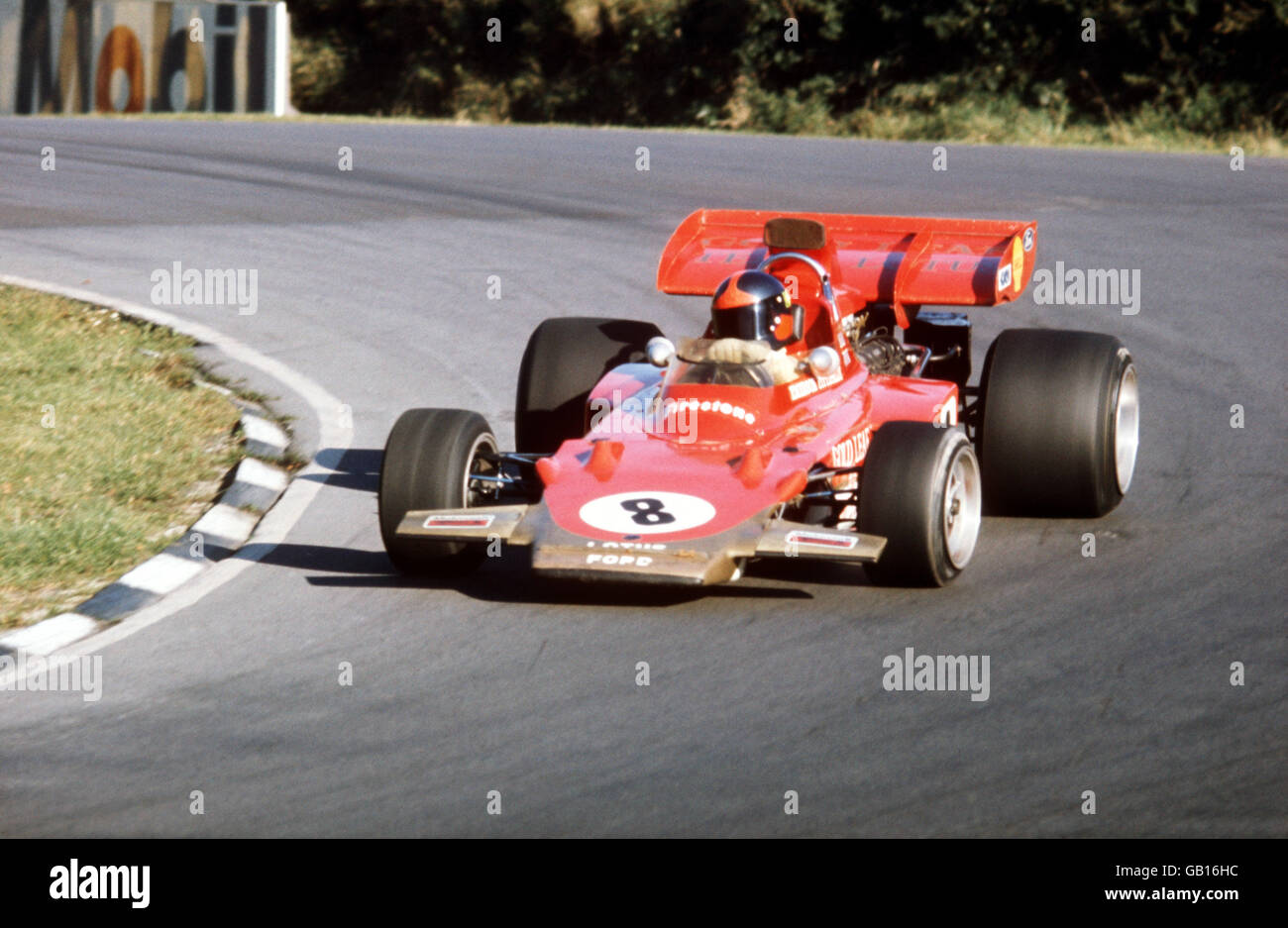 Formula One Motor Racing. Emerson Fittipaldi Stock Photo