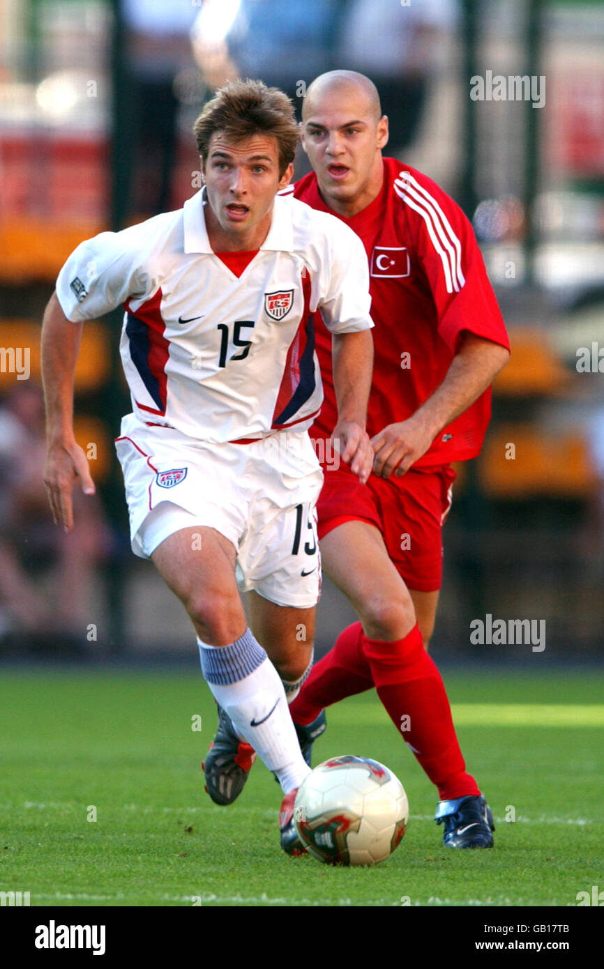 Soccer - FIFA Confederations Cup 2003 - Group B - Turkey v USA Stock Photo