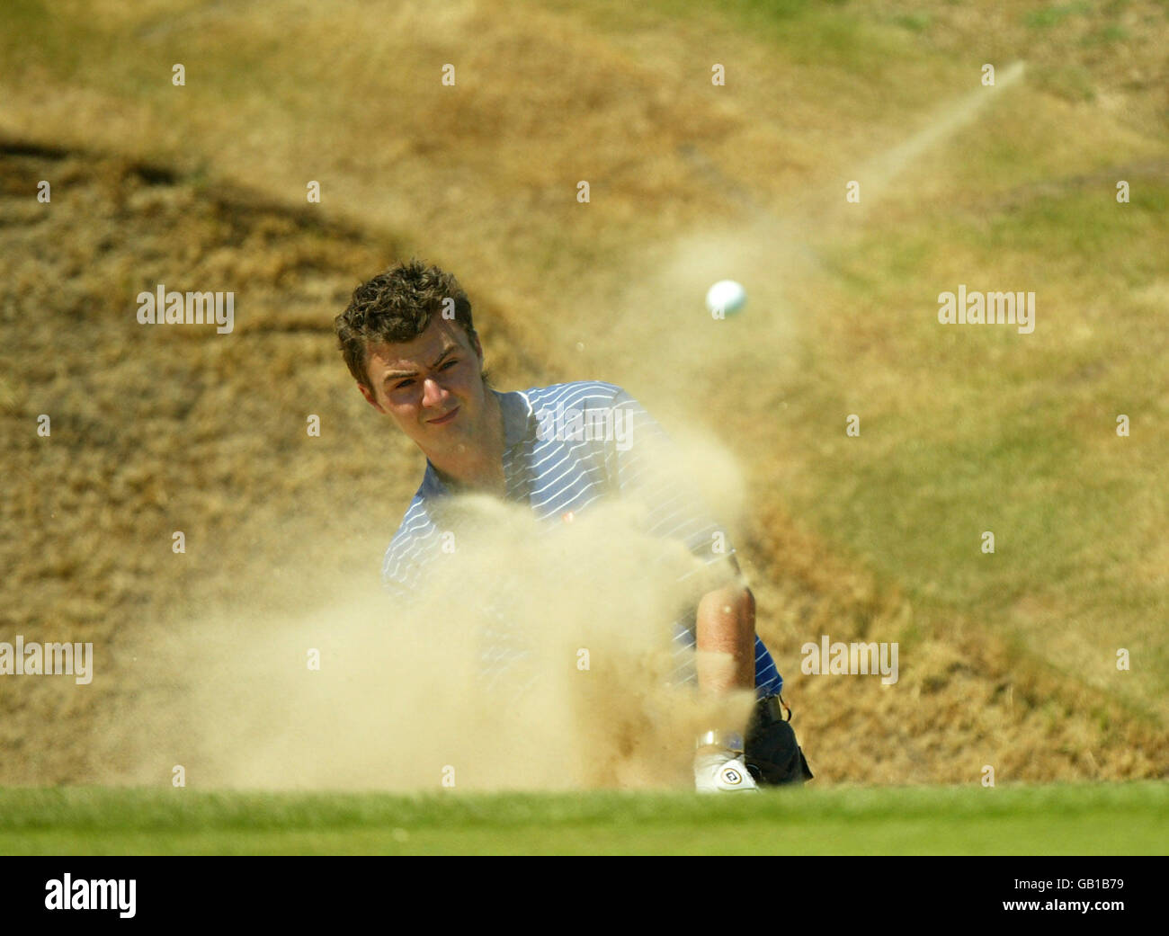Golf The Open Golf Championship Sandwich Practice Stock Photo Alamy