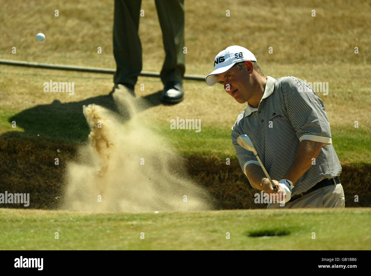 Golf The Open Golf Championship Sandwich Practice Stock Photo Alamy