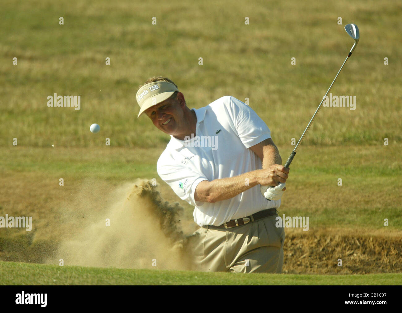 Golf The Open Golf Championship Sandwich Practice Stock Photo Alamy