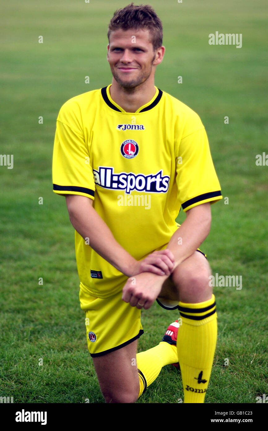 Soccer - FA Barclaycard Premiership - Charlton Athletic Press Day Stock Photo