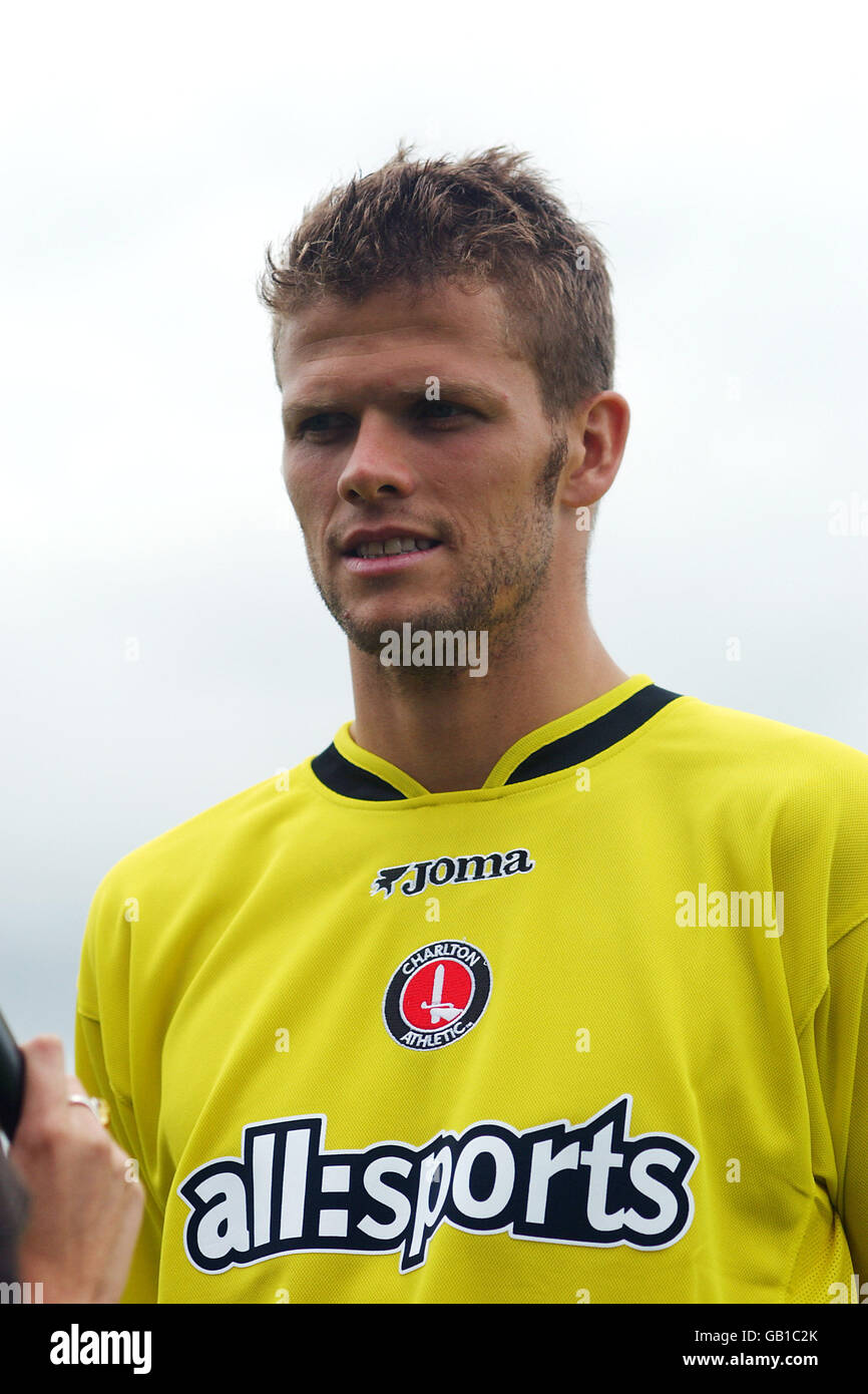 Soccer - FA Barclaycard Premiership - Charlton Athletic Press Day Stock Photo