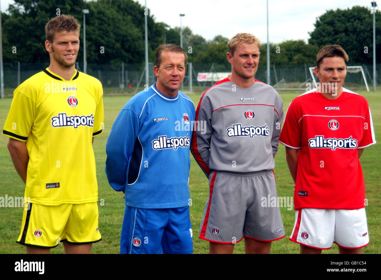 Soccer - FA Barclaycard Premiership - Charlton Athletic Press Day Stock Photo