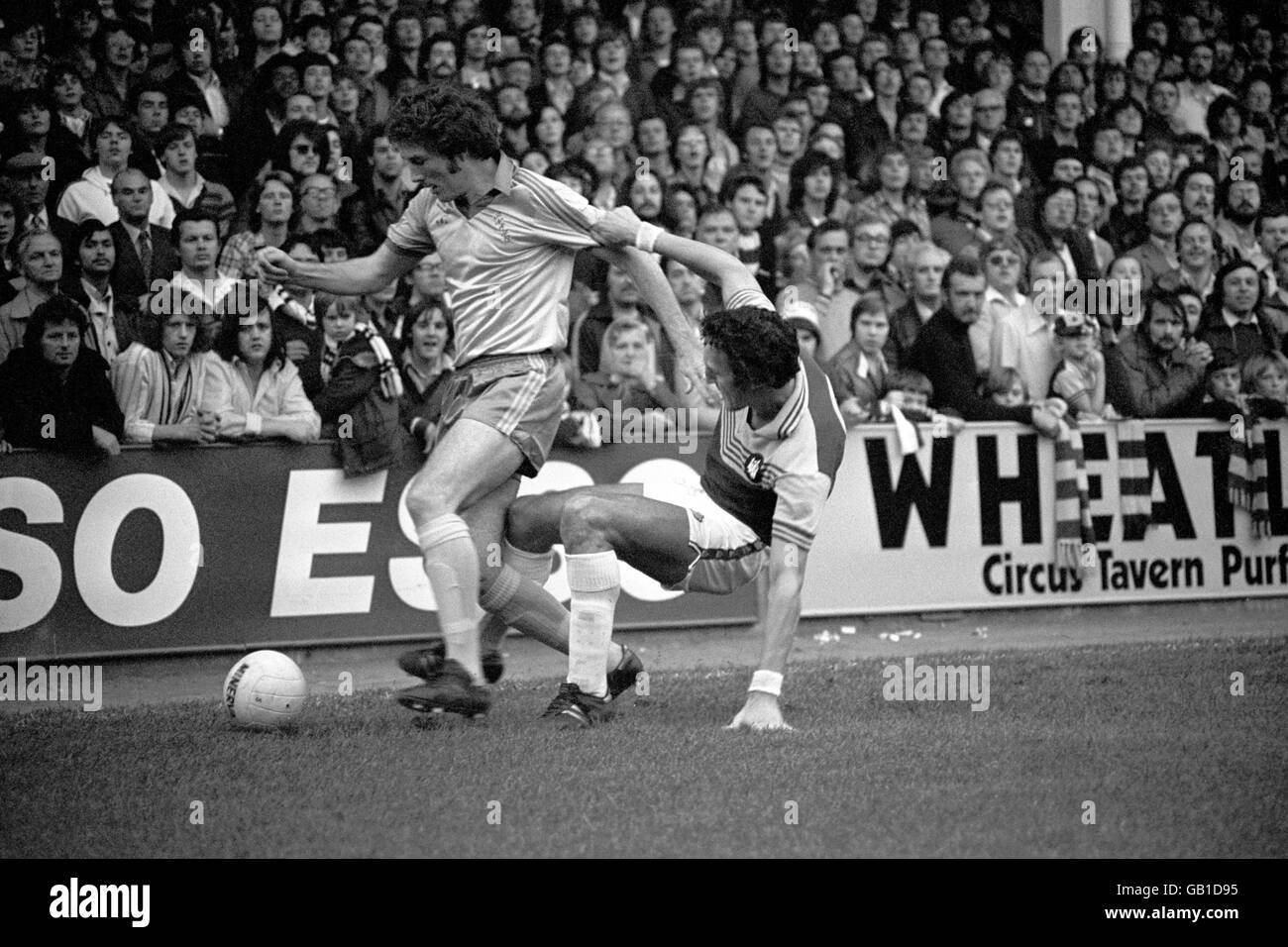 Soccer - League Division Two - West Ham United v Preston North End - Boleyn Ground Stock Photo