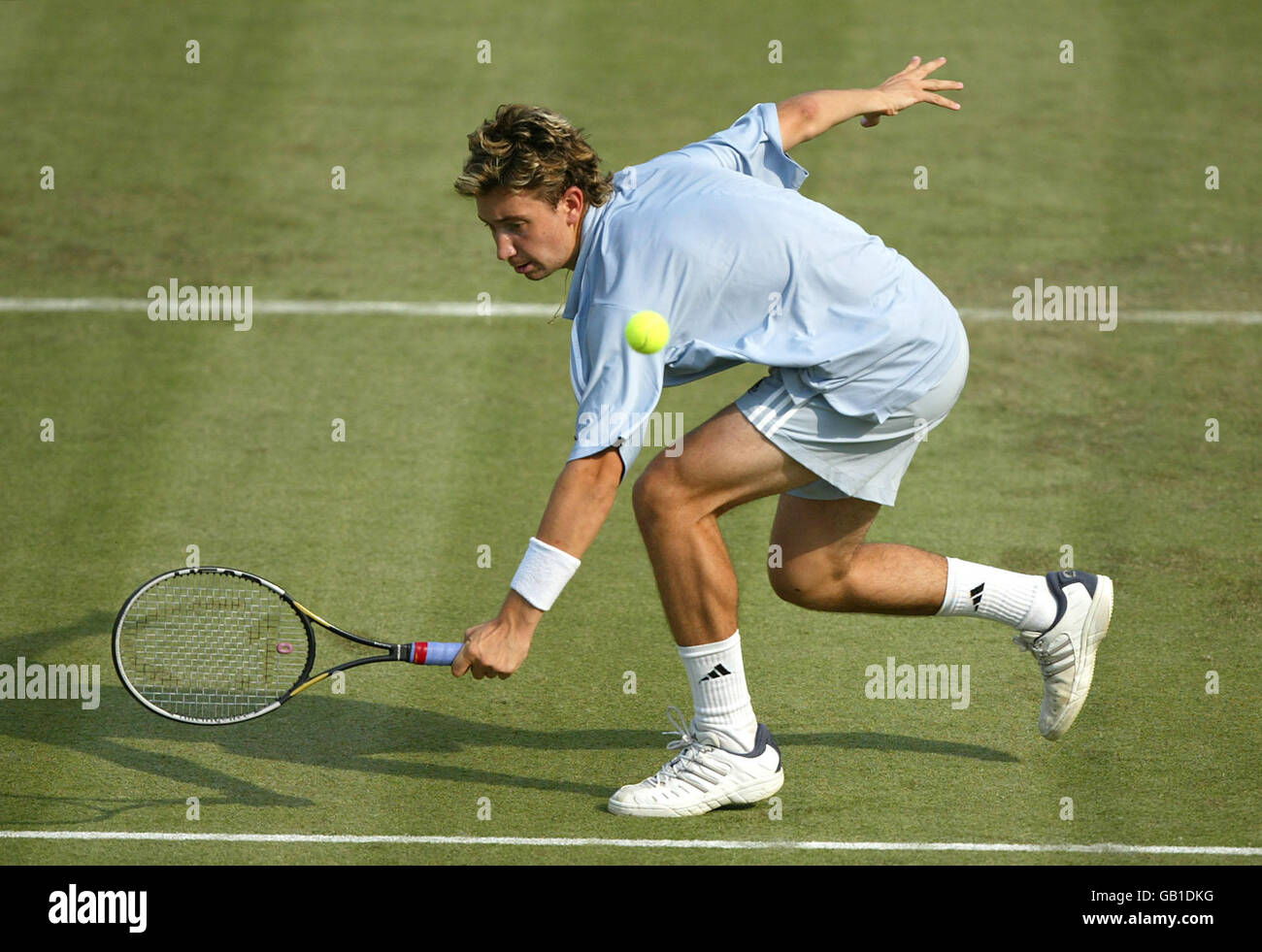 Tennis Nottingham Open 2003 First Round Stock Photo Alamy