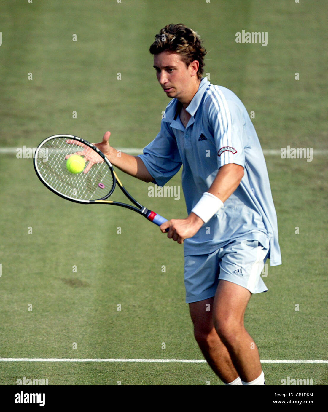 Tennis Nottingham Open 2003 First Round Stock Photo Alamy