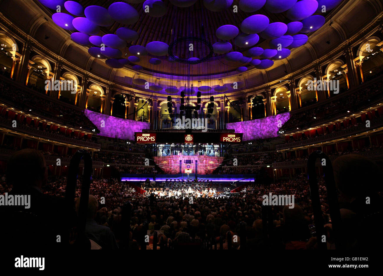 First Night of the Proms London. General view of the First Night of the Proms at the Royal